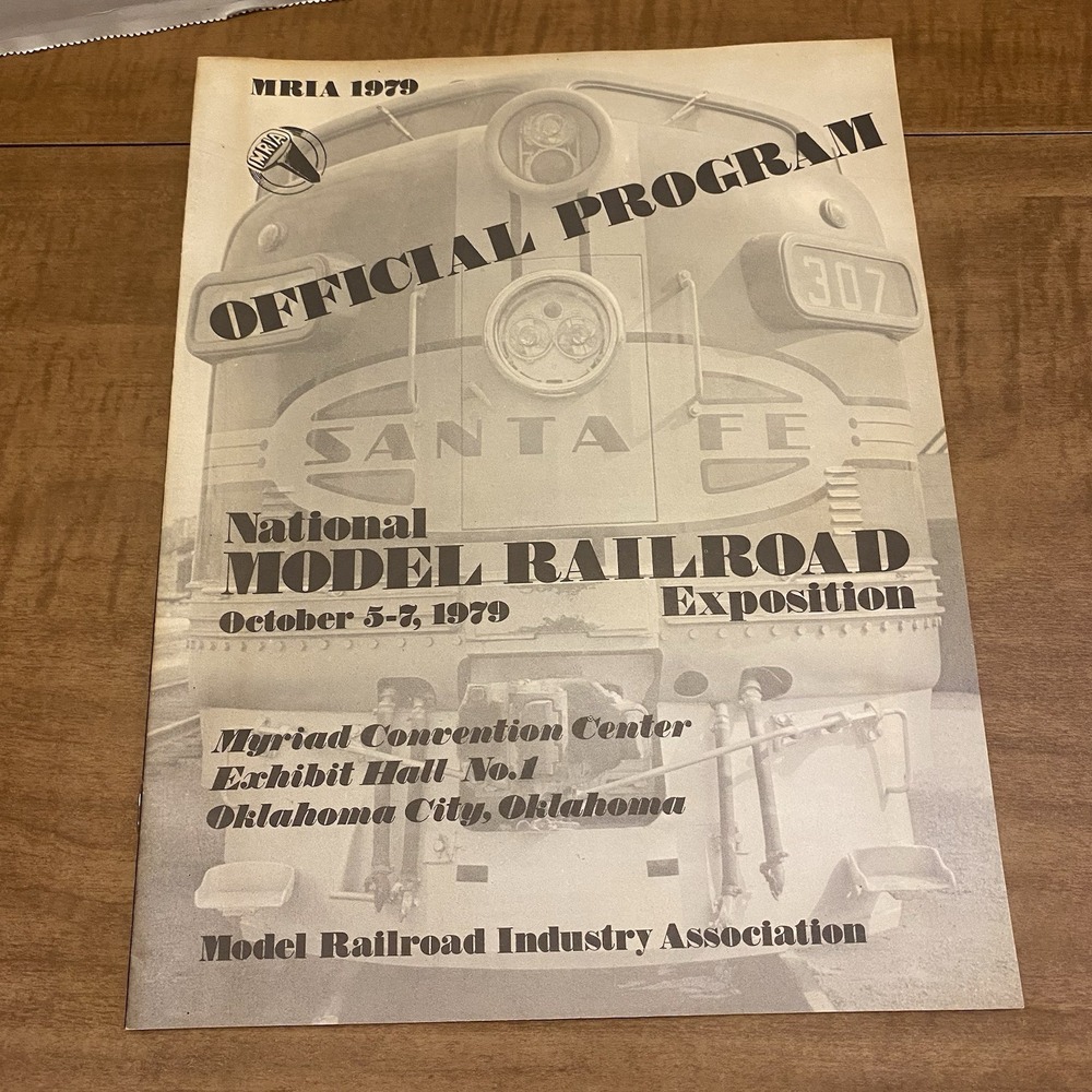 MRIA 1979 National Model Railroad Exposition Program